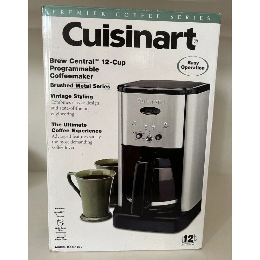 Cuisinart DCC-1200 Brew Central 12-Cup Programmable Coffee Maker